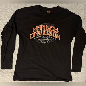 Harley-Davidson Black Long Sleeve Shirt